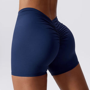 VIRAL SCRUNCH SHORT/ NAVY BLUE