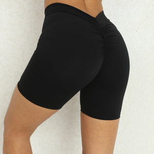 VIRAL SCRUNCH SHORT/ BLACK