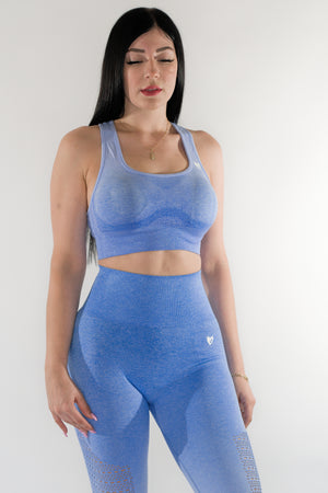 PEACHY SEAMLESS SET/ BLUE