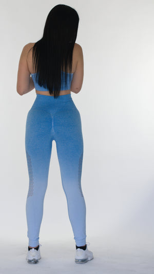 PEACHY SEAMLESS SET/ BLUE