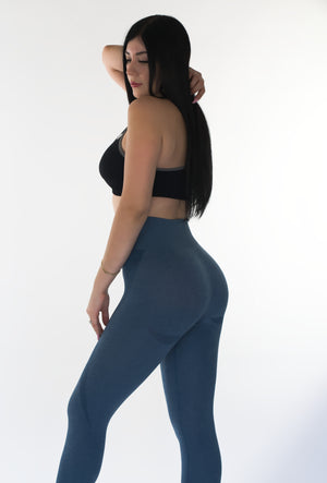 ELECTRIC LEGGINGS/ NAVY BLUE (FINAL SALE)